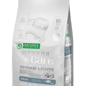 White Dog White Fish Adult